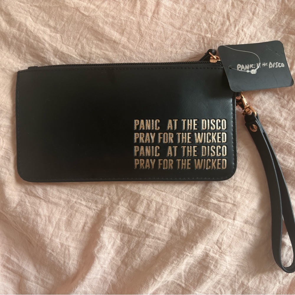 Panic at the Disco Wristlet Purse NWT
